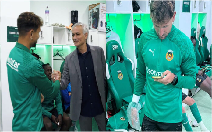 Ukra conheceu o ídolo José Mourinho e o resultado é o esperado