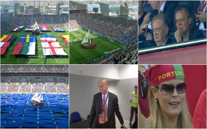 Já passaram 20 anos Foi assim a abertura do Euro 2004 no Estádio do Dragão