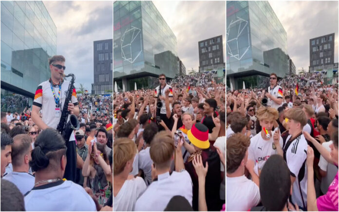 Saxofonista Alemão desempregado torna-se estrela no Euro 2024