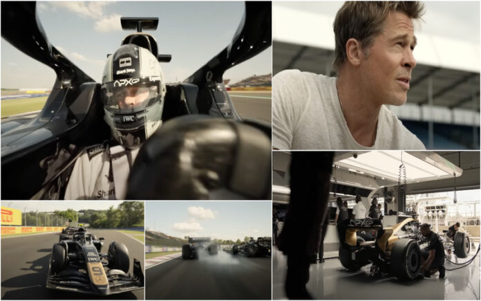 Brad Pitt estrela no filme oficial da Fórmula 1 com estreia prevista para junho