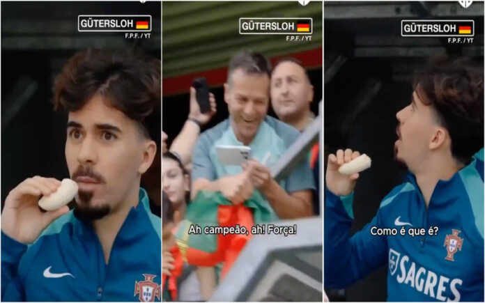 Conselho hilariante de adepto a Vitinha antes do jogo diverte jogadores