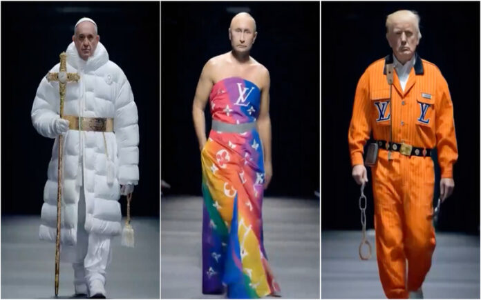 Elon Musk organiza desfile de moda com líderes mundiais usando IA