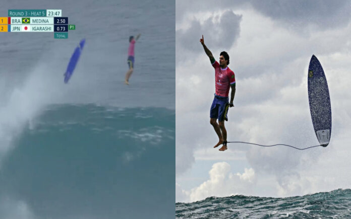 Gabriel Medina surpreende com pontuação recorde e foto impressionante