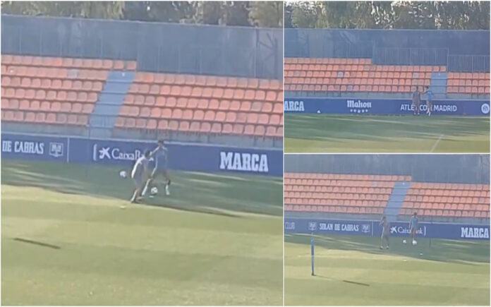 João Félix volta ao Atlético de Madrid e treina isolado