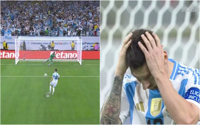 Messi falha penálti à Panenka nas meias-finais da Copa América