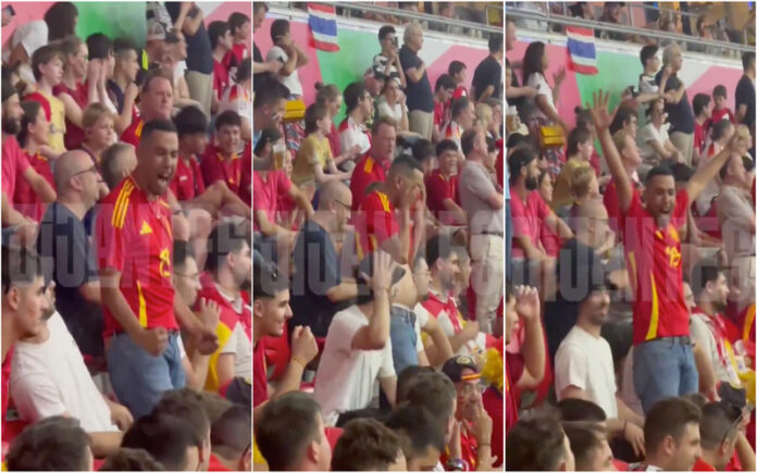 Pai de Lamine Yamal vibra com golo frente à França