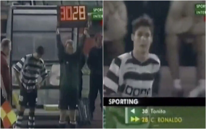 22 anos desde a estreia de Cristiano Ronaldo pelo Sporting