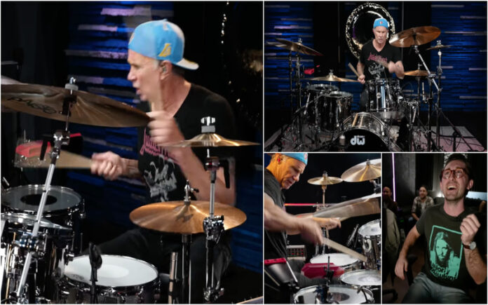 Chad Smith surpreende ao tocar Bring Me The Horizon pela primeira vez