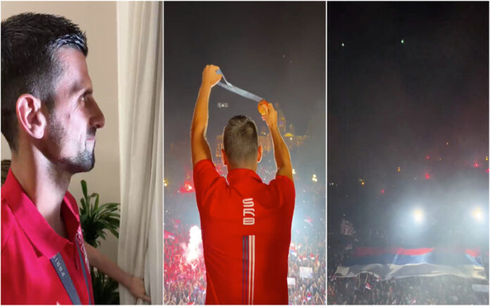 Djokovic recebido com euforia na Sérvia após conquista da medalha de ouro