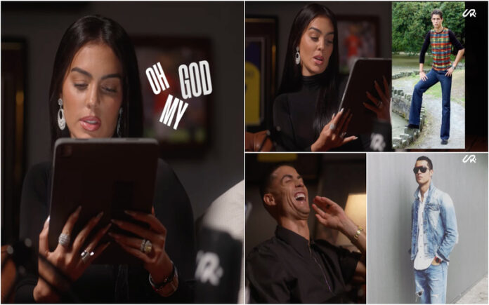 Georgina avalia looks de Cristiano Ronaldo dos últimos 20 anos no YouTube