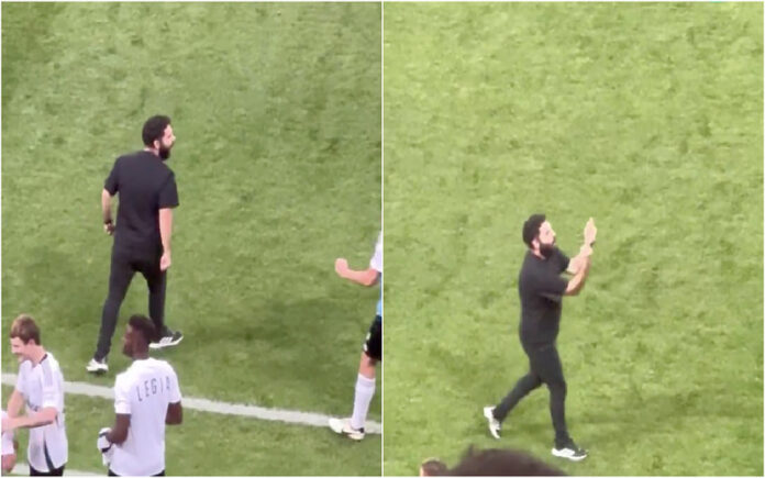 Gonçalo Feio perde a compostura com gestos obscenos após apuramento