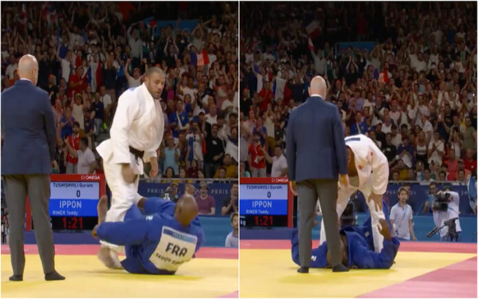 Judoca georgiano expulso dos Jogos Olímpicos após confronto com francês