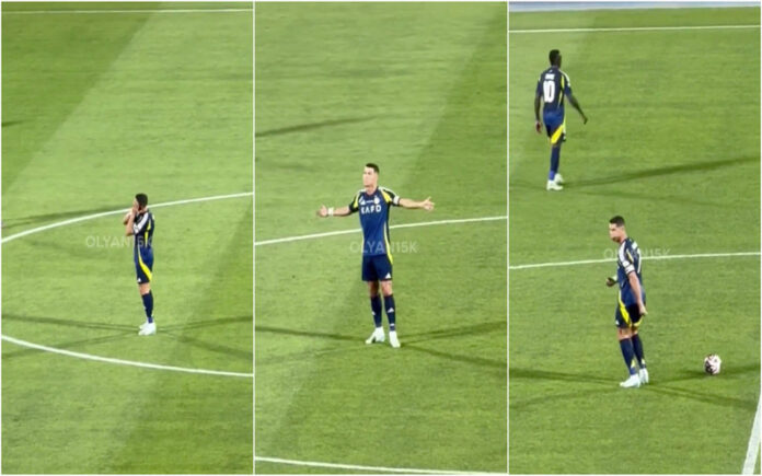 Ronaldo perde a calma após colapso do Al-Nassr contra o Al-Hilal