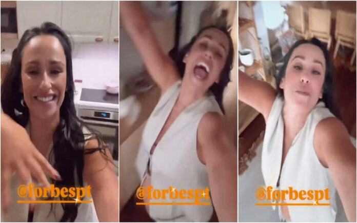 Rita Pereira faz história como primeira grávida na capa da Forbes Portugal