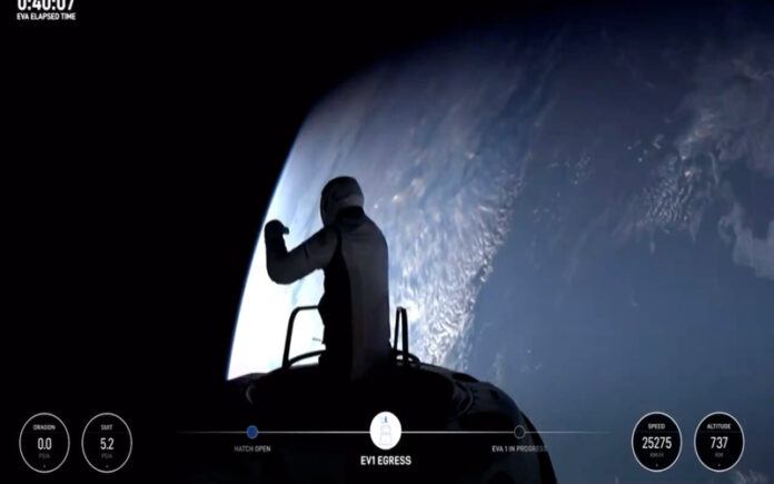 “Um Mundo Perfeito” A primeira reação ao histórico passeio espacial da SpaceX