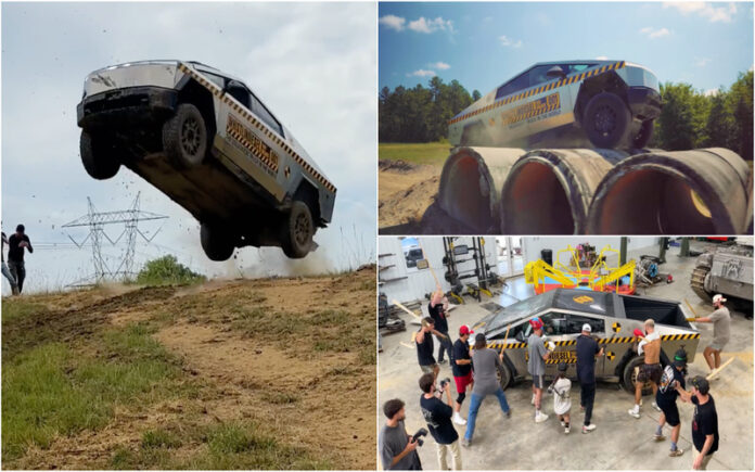 YouTuber testa os limites da Tesla Cybertruck em desafios extremos