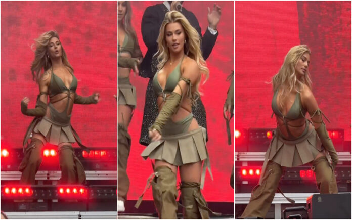 Bailarina de Manuel Turizo rouba atenções nos concertos