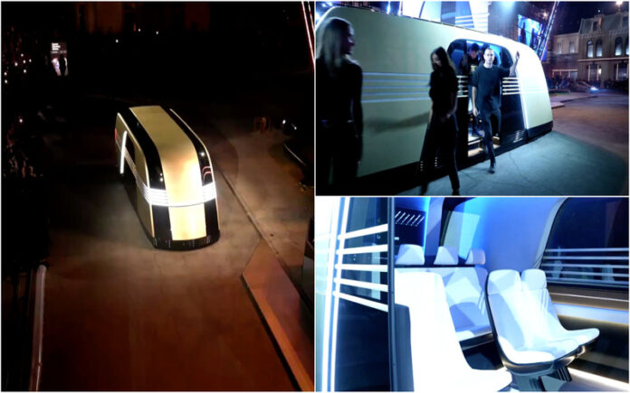 Tesla revela Robovan A nova era dos transportes autónomos