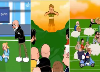 Cartoonista retrata “corrida” dos clubes europeus por Gyökeres com muito humor