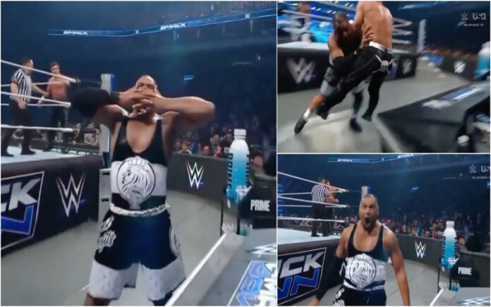 Celebração de Gyökeres inspira lutador de wrestling