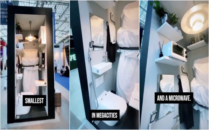 China apresenta o menor apartamento do mundo com apenas 6 m