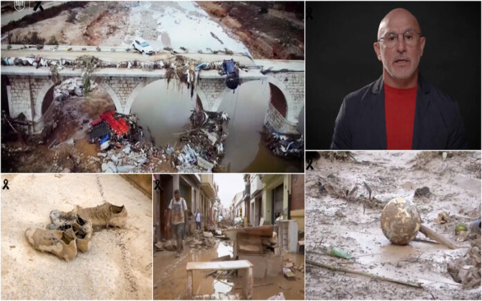 Espanha homenageia vítimas das cheias na convocatória para a Liga das Nações