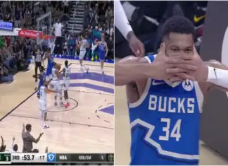 Giannis Antetokounmpo surpreende ao replicar celebração de Gyökeres na NBA