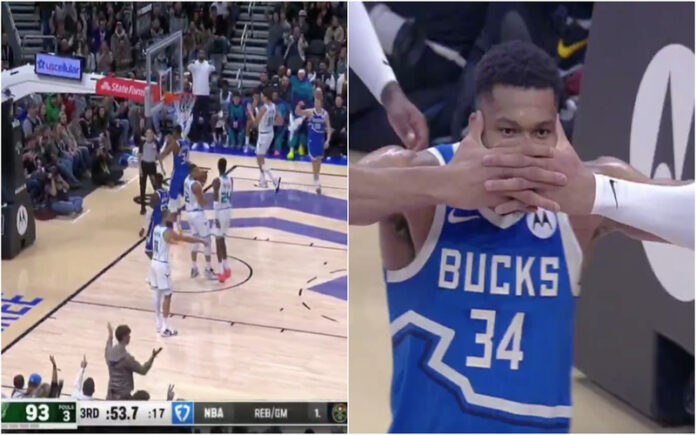 Giannis Antetokounmpo surpreende ao replicar celebração de Gyökeres na NBA