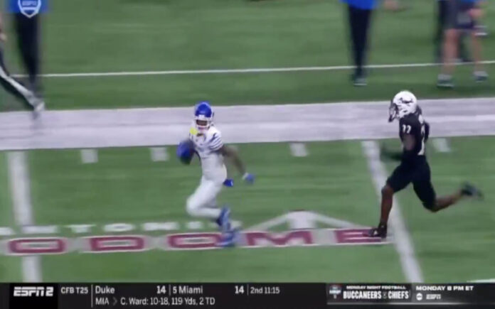 Jogador de futebol americano lesiona-se ao tentar festejo de Cristiano Ronaldo