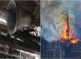 Notre-Dame faz ressoar os sinos pela primeira vez desde o incêndio de 2019