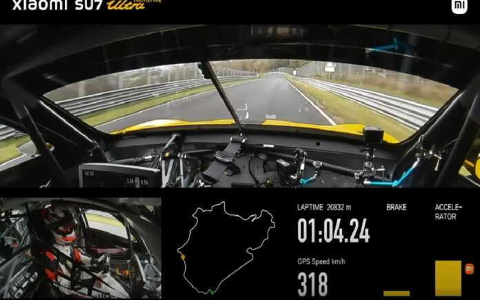 Xiaomi SU7 Ultra atinge velocidades incríveis e bate recordes