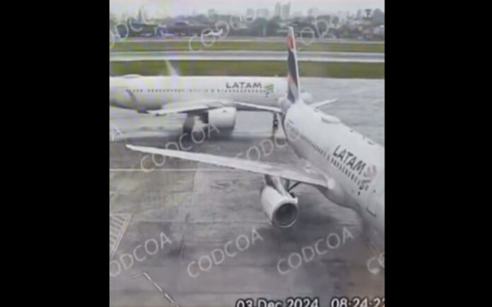 Aviões colidem no Aeroporto de Congonhas sem feridos