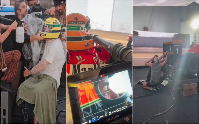 Bastidores da série Senna revelam recriação impressionante das corridas do lendário piloto