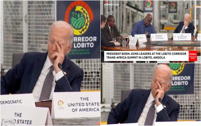 Biden demonstra cansaço em cimeira africana em Angola