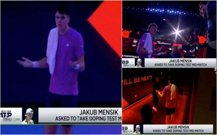 Mensik interrompido para controlo antidoping a meio do jogo