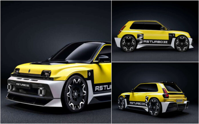 Renault 5 Turbo regressa como elétrico de 500 cv