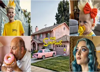 Abertura dos Simpsons ganha visual realista graças à inteligência artificial
