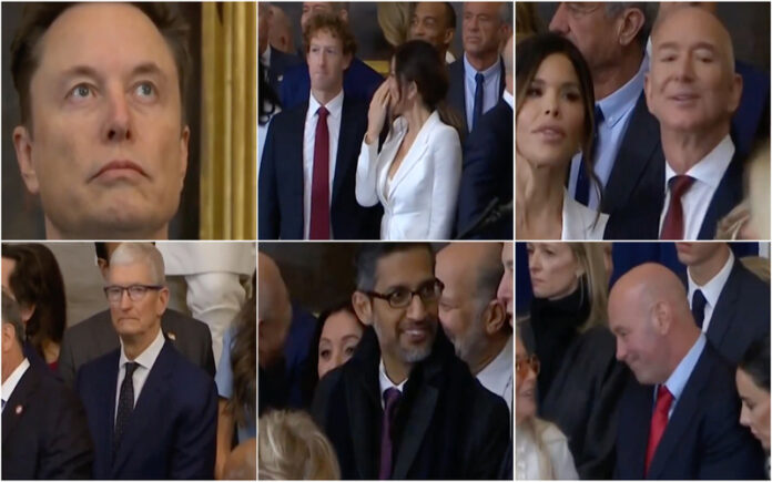 Big Techs marcam presença na posse de Donald Trump como 47.º presidente dos EUA