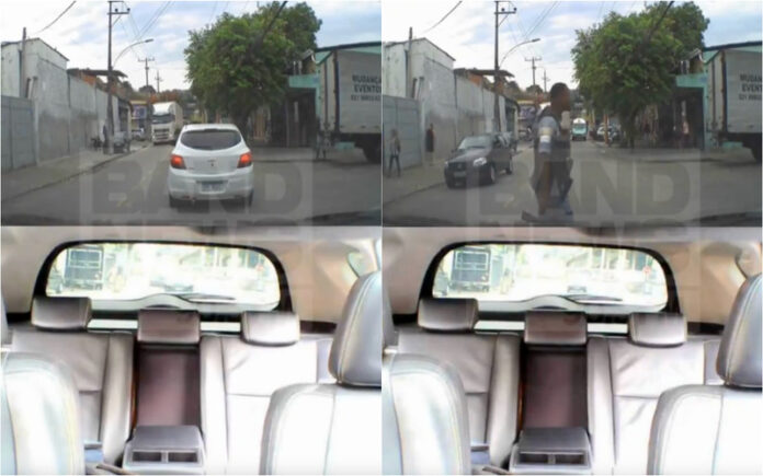 Condutor de TVDE escapa ileso após entrar em área controlada por criminosos no Rio