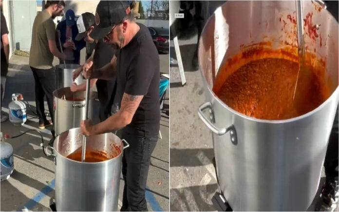 Dave Grohl celebra aniversário a ajudar vítimas de incêndios em Los Angeles