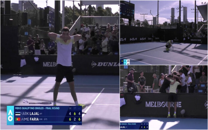 Jaime Faria festeja à Gyökeres após garantir vaga no Open da Austrália