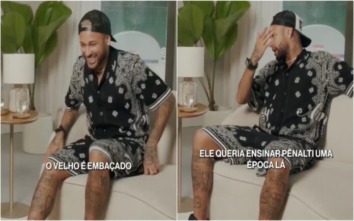 Neymar ri-se de Jorge Jesus ao falar sobre penáltis