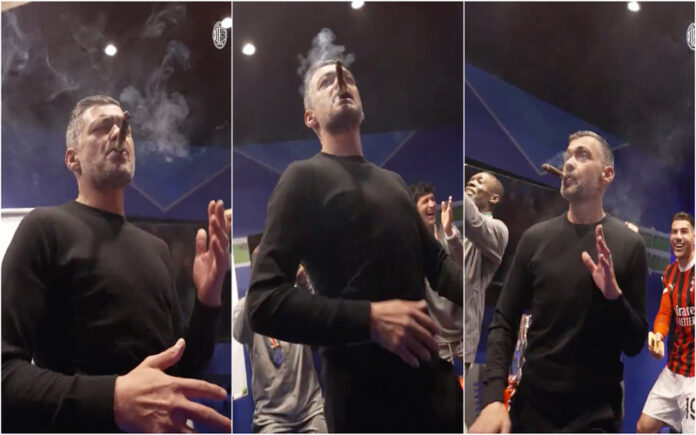 Sérgio Conceição festeja título com charuto e “Danza Kuduro”