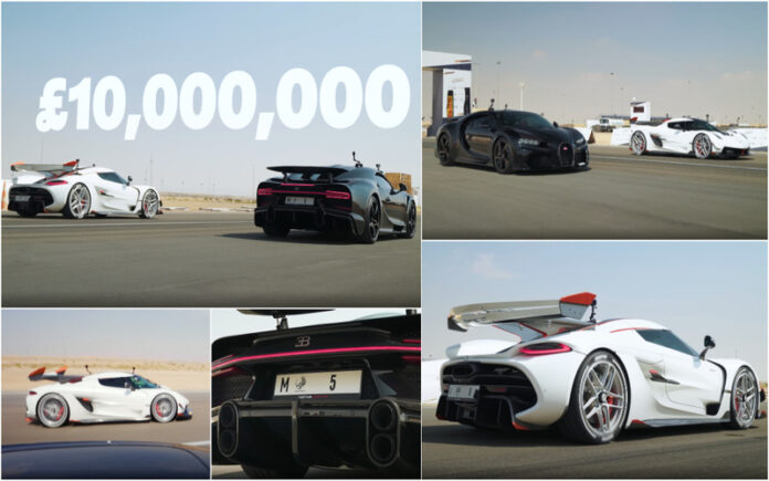 Bugatti vs. Koenigsegg a corrida milionária que todos queriam ver