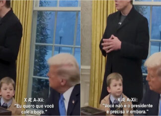 Filho de Elon Musk cria momento insólito ao confrontar Trump