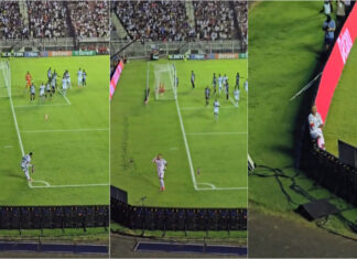 Neymar responde a vaias com golo olímpico e provoca adeptos rivais