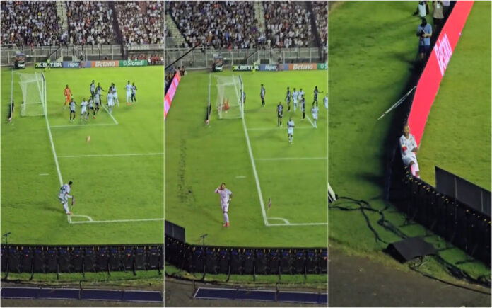 Neymar responde a vaias com golo olímpico e provoca adeptos rivais