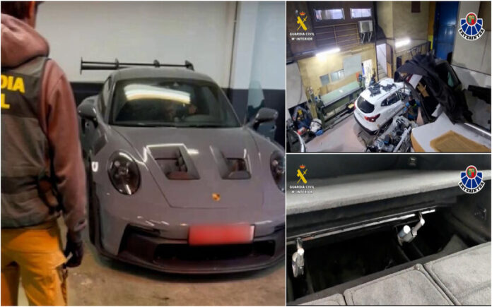 Rede que escondia droga em carros de luxo desmantelada em Espanha