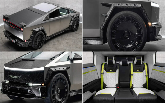 Mansory reinventa a Tesla Cybertruck com personalização extrema