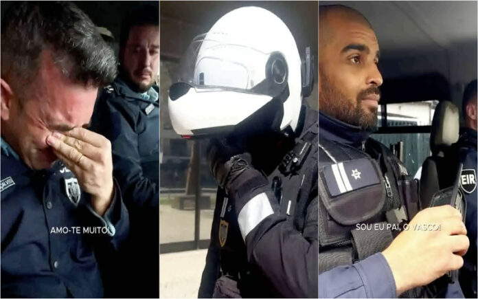 PSP emociona agentes com surpresa especial no Dia do Pai